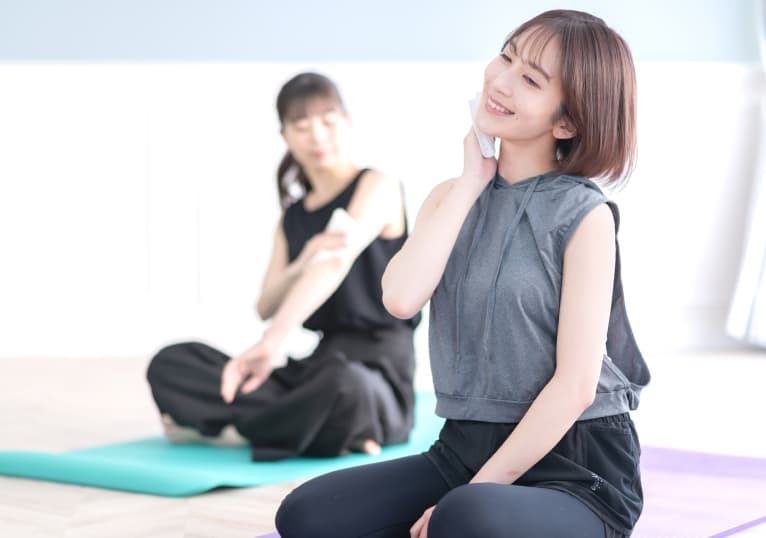 スタジオトレーニングで思う存分汗を流したい